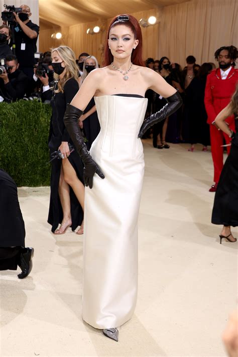 gigi hadid prada dress|Gigi Hadid met gala dress.